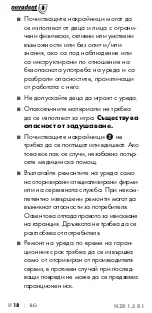 Предварительный просмотр 20 страницы Nevadent 293935 Operating Instructions Manual