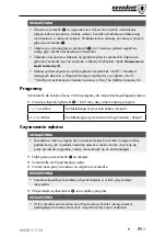 Preview for 74 page of Nevadent NZAE 3.7 A1 Operating Instructions Manual