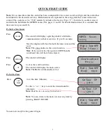 Preview for 5 page of Nevco MPCX Soccer Control Operator Instructions Manual