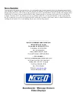 Preview for 11 page of Nevco Outdoor Portable User Manual