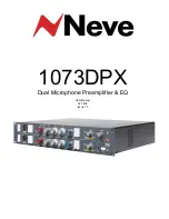 Neve 1073DPX User Manual предпросмотр