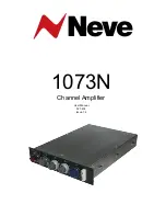 Предварительный просмотр 1 страницы Neve 1073N User Manual