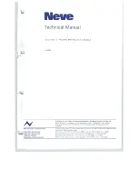 Neve 5315/12/P Technical Manual preview