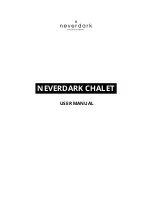 Предварительный просмотр 1 страницы neverdark CHALET User Manual