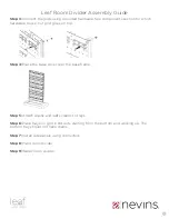 Preview for 5 page of nevins Leaf living walls Assembly Manual