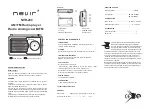 Nevir NVR-200 User Manual preview