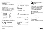 Preview for 2 page of Nevir NVR-200 User Manual