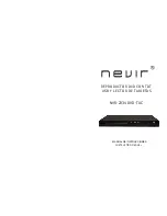 Nevir NVR-2334 DVD-TUC Instruction Manual предпросмотр