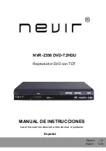 Nevir NVR-2356 User Manual предпросмотр