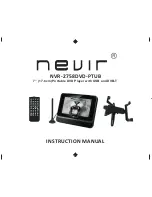 Предварительный просмотр 15 страницы Nevir NVR-2758DVD-PTUB Instruction Manual