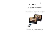 Preview for 1 page of Nevir NVR-2777 DVD-PDCU Instruction Manual