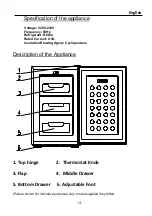 Предварительный просмотр 15 страницы Nevir NVR-4422 CSD Manual