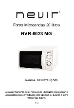 Предварительный просмотр 18 страницы Nevir NVR-6023 MG Instruction Manual