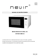 Nevir NVR-6035 MDG23 Instruction Manual предпросмотр