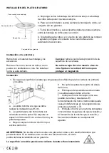 Предварительный просмотр 8 страницы Nevir NVR-6035 MDG23 Instruction Manual