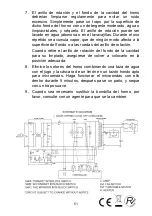 Предварительный просмотр 51 страницы Nevir NVR-6137 MEDGS Instruction Manual