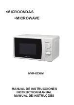 Предварительный просмотр 1 страницы Nevir NVR-6230M Instruction Manual