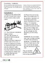 Preview for 24 page of Nevir NVR-6231 MDG25 Instruction Manual