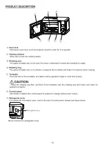 Предварительный просмотр 16 страницы Nevir NVR-6232MS Instruction Manual