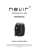 Preview for 1 page of Nevir NVR-6602FAC Instruction Manual