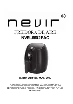 Preview for 8 page of Nevir NVR-6602FAC Instruction Manual