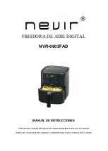 Nevir NVR-6605FAD Instruction Manual preview