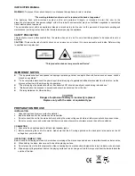 Preview for 9 page of Nevir NVR-682MDCUC Instruction Manual