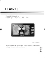 Предварительный просмотр 25 страницы Nevir NVR-7017 TTCU User Manual