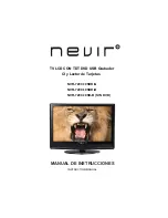 Nevir NVR-7200-19SD-B Instruction Manual предпросмотр