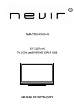 Предварительный просмотр 43 страницы Nevir NVR-7201-42HD-N Instruction Manual