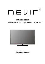 Nevir NVR-7402-32HD-N User Manual предпросмотр