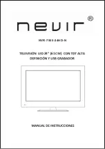 Nevir NVR-7505-24HD-N Instruction Manual preview