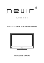 Preview for 42 page of Nevir NVR-7505-24HD-N Instruction Manual