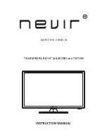 Preview for 38 page of Nevir NVR-7510-19HD-N Instruction Manual