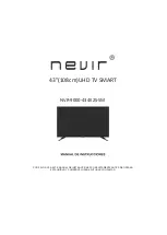 Nevir NVR-9000-434K2S-SM Instruction Manual preview