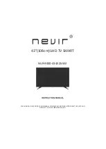 Предварительный просмотр 16 страницы Nevir NVR-9000-434K2S-SM Instruction Manual