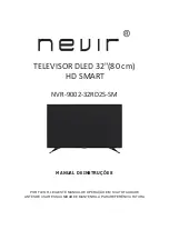 Nevir NVR-9002-32RD2S-SM Instruction Manual предпросмотр