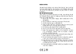 Preview for 8 page of Nevir NVR-9504 FH Instruction Manual