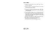 Preview for 11 page of Nevir NVR-9504 FH Instruction Manual