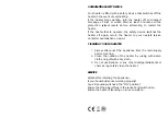 Preview for 12 page of Nevir NVR-9504 FH Instruction Manual