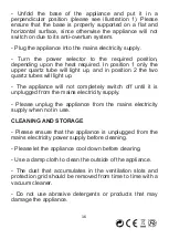 Preview for 16 page of Nevir NVR-9549QS Instruction Manual