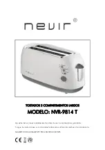 Nevir NVR-9814 T Quick Start Manual preview