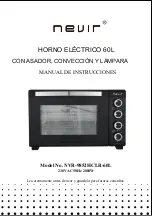 Nevir NVR-9852HCLR-60L Instruction Manual предпросмотр