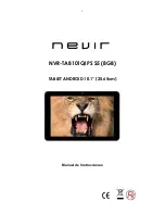 Nevir NVR-TAB101QIPS S5 User Manual предпросмотр