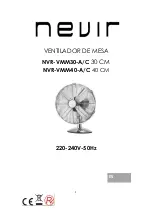 Nevir NVR-VMM30-A/C Manual предпросмотр