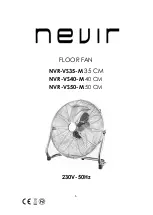 Preview for 5 page of Nevir NVR-VS35-M Instruction Manual