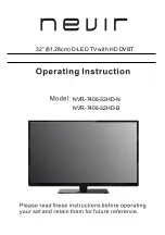 Preview for 63 page of Nevir NVR740632HDB Operating Instructions Manual