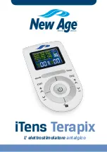 New Age iTens Terapix User Manual предпросмотр