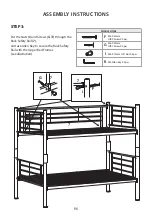 Предварительный просмотр 7 страницы NEW AIM PTY BUNKBED-505A Assembly Instruction Manual