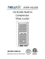 Preview for 1 page of New Air AWR-1160DB Owner'S Manual